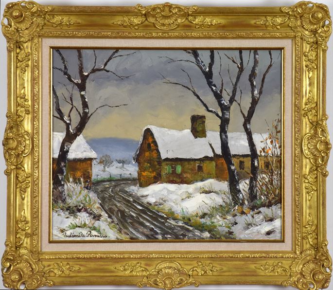 Paulémile Pissarro - Neige à Clécy | MasterArt